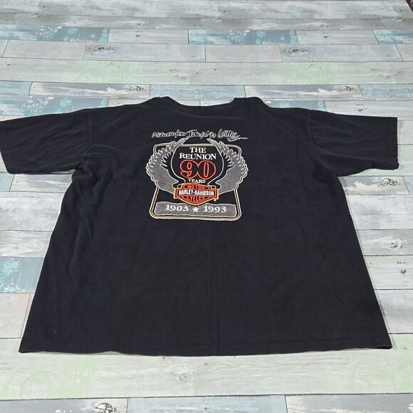 Harley-Davidson 90th Reunion 1993 Single Stitch T-Shirt - Picture 3 of 6
